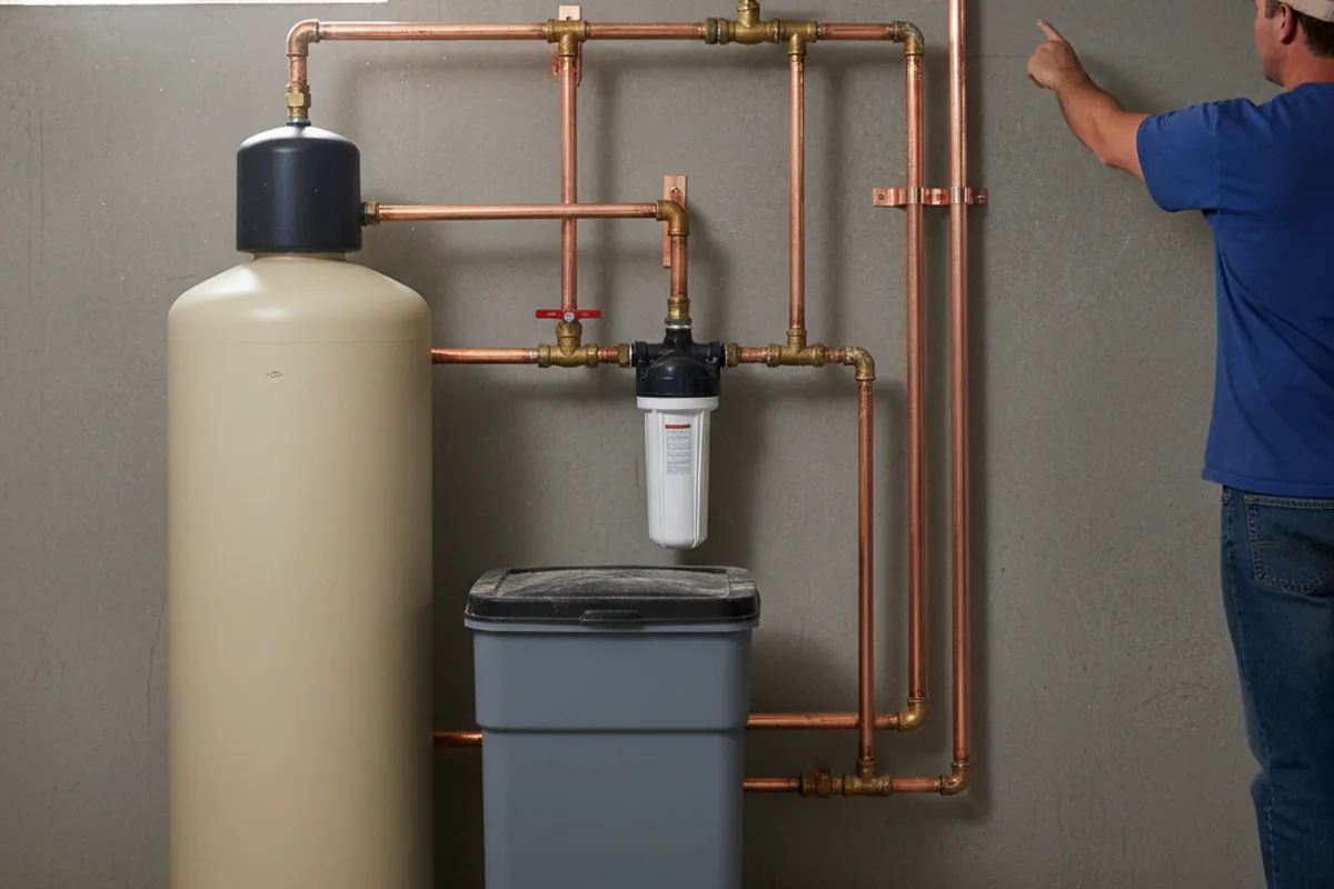 Whole-house water treatment system installed in Okoboji